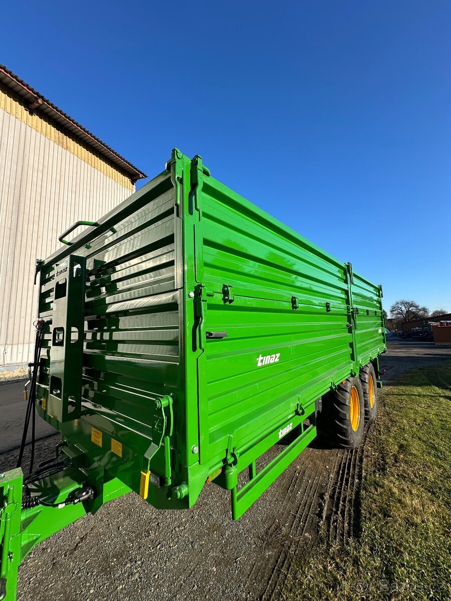 Traktorový návěs - přívěs - vlek - sklápěč 14t - 4