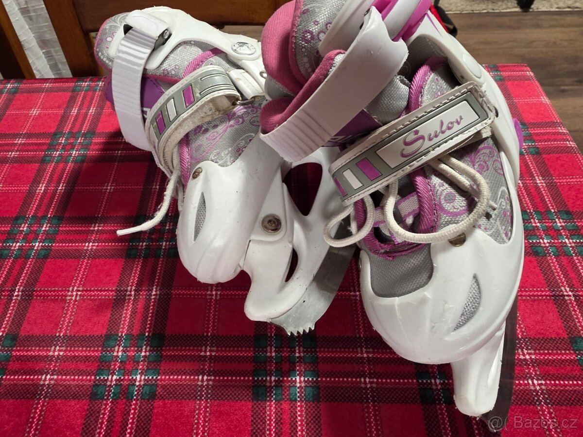 Dětské brusle - nasavitelné 30-33 - 4