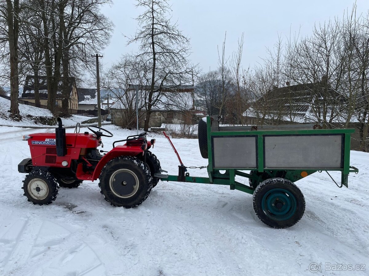 Malotraktor Hinomoto C-144, 4x4 - 4