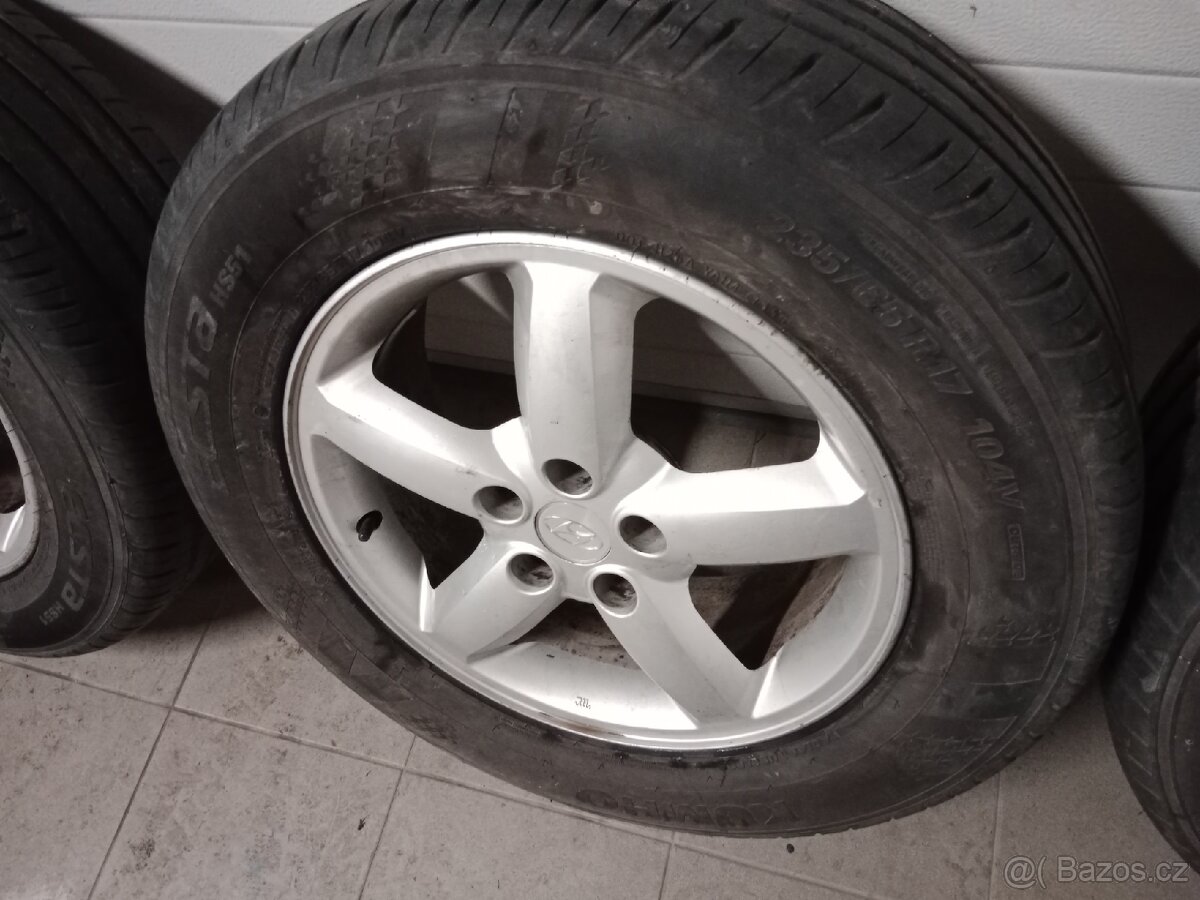 Hyundai Santa Fe - sada kol, letní pneu - 4