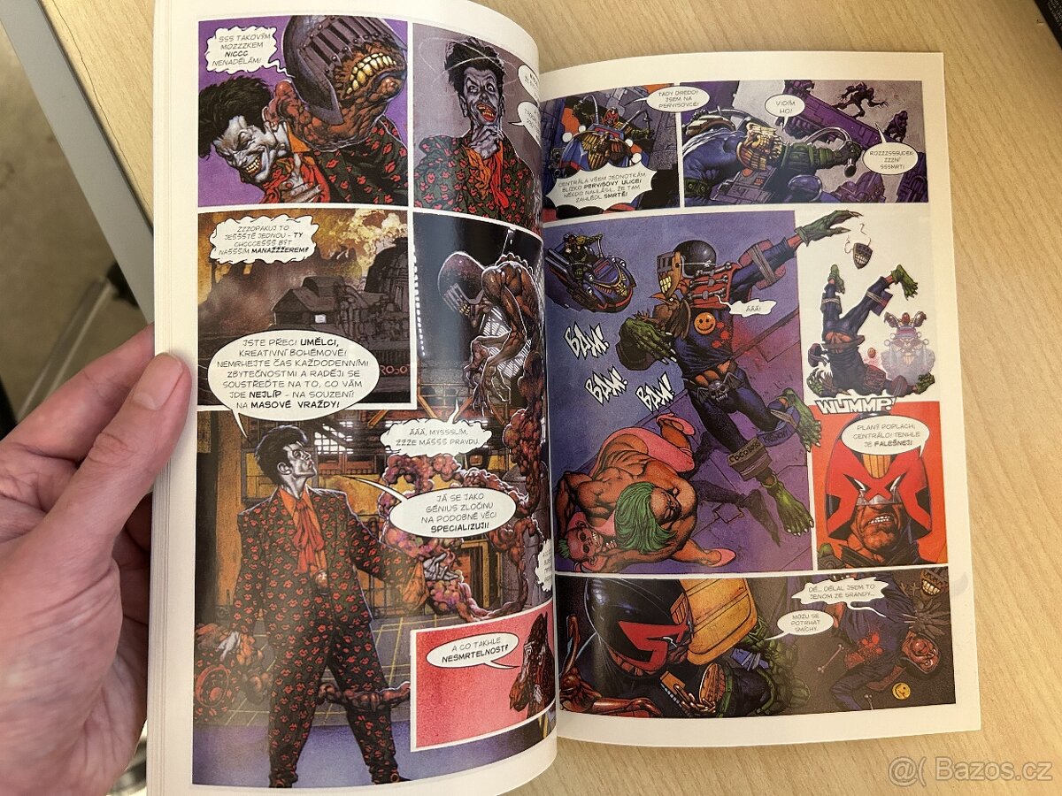 Batman / Soudce Dredd - Zemřít smíchy 1 + 2 (Modrá CREW) - 4