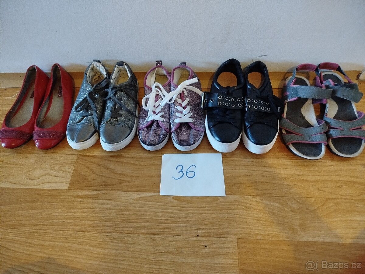 Lesklé botasky vel 36 - 4
