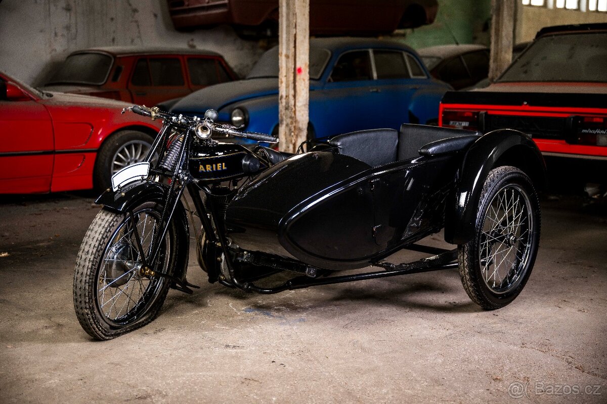 ARIEL 557 SV + SAJDKÁR - 4