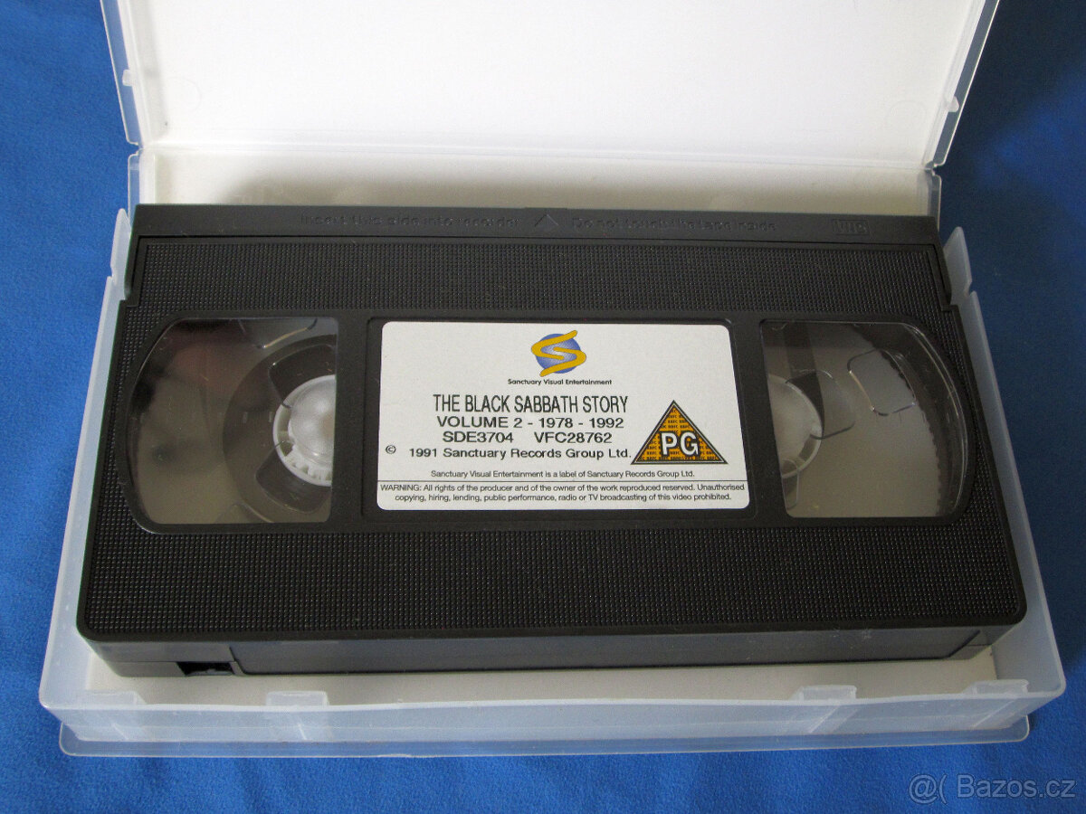 VHS Hudebni, horor, akta x a nove vhs - 4