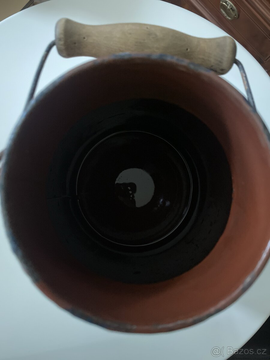 SMALTOVANÁ BANDASKA 3 l, CEDNÍK 31 cm - 4