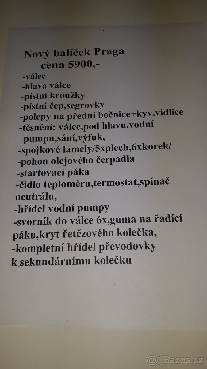 Praga ED 250,JAWA 593 - 4