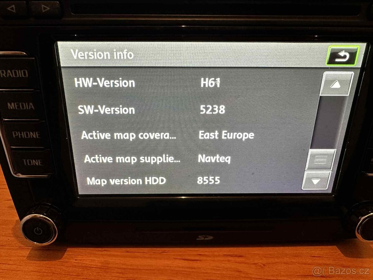 Prodám Škoda Columbus - RNS510 - 4