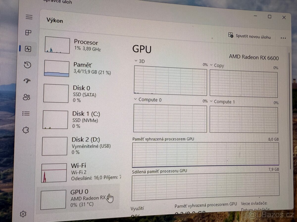 Herní Pc Xtx 6600 Ryzen 7 5700 - 4