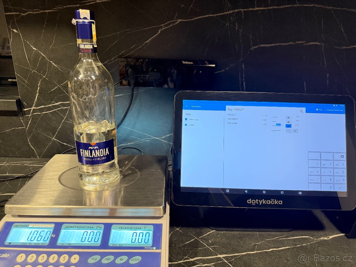 Pokladní systém - Dotykačka kompletní 15,6” + váha a čtečka - 4