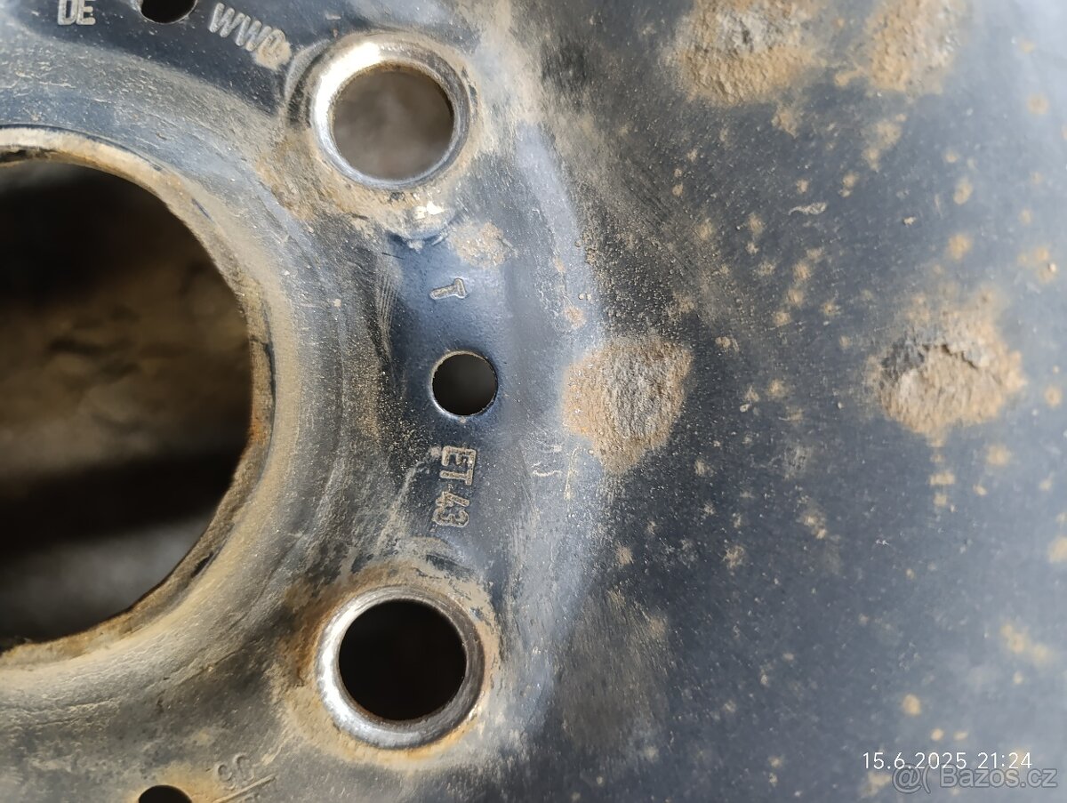 Plechové disky 5x112 r15 - 4