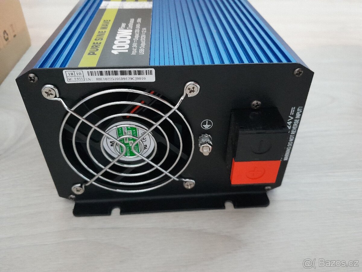 Měnič napětí 24V/230V 1000w - 4