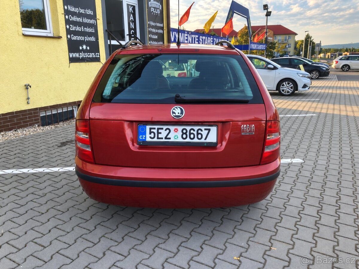 Škoda Fabia Combi 1,4 MPi (50kW)STK DO 9/2028 - 4