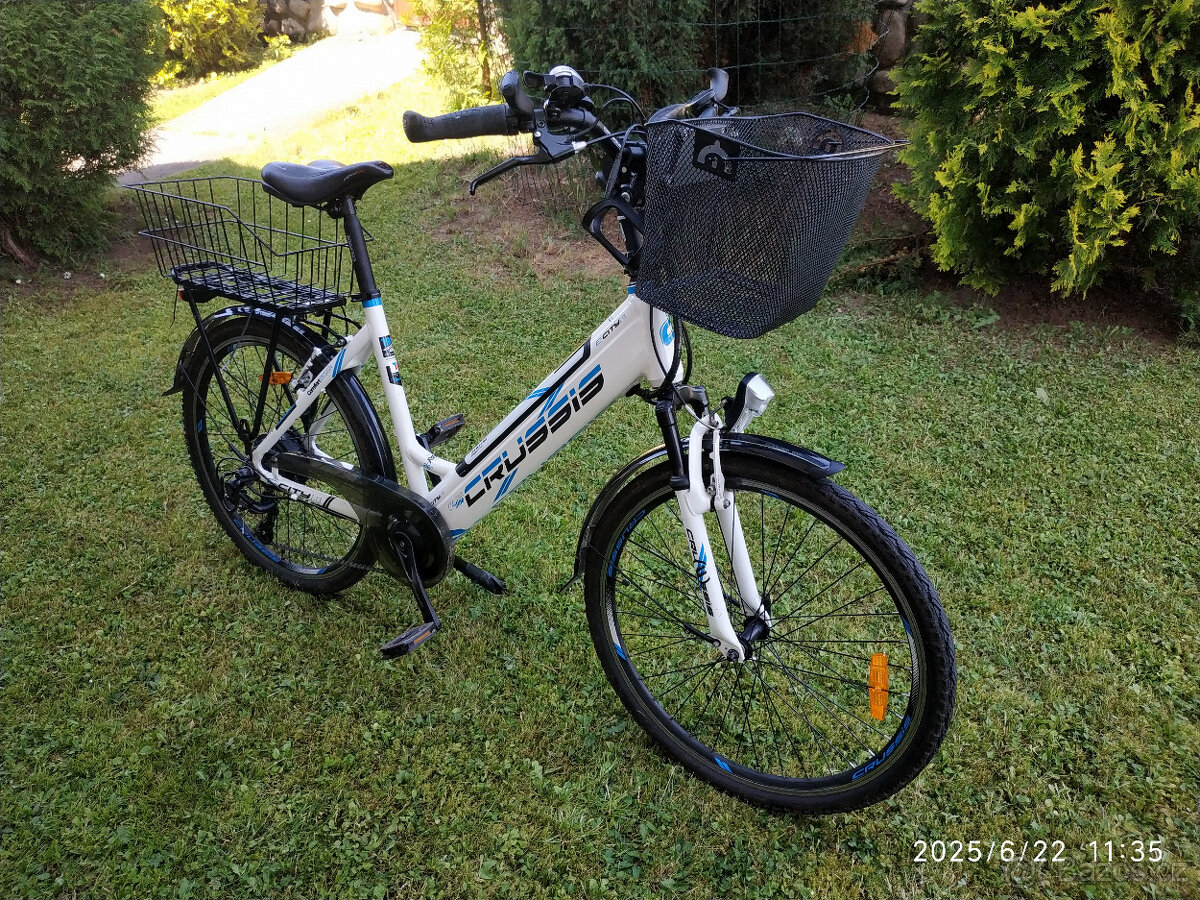 Pěkné městské elektrokolo Crussis e-City 1.13 - 4