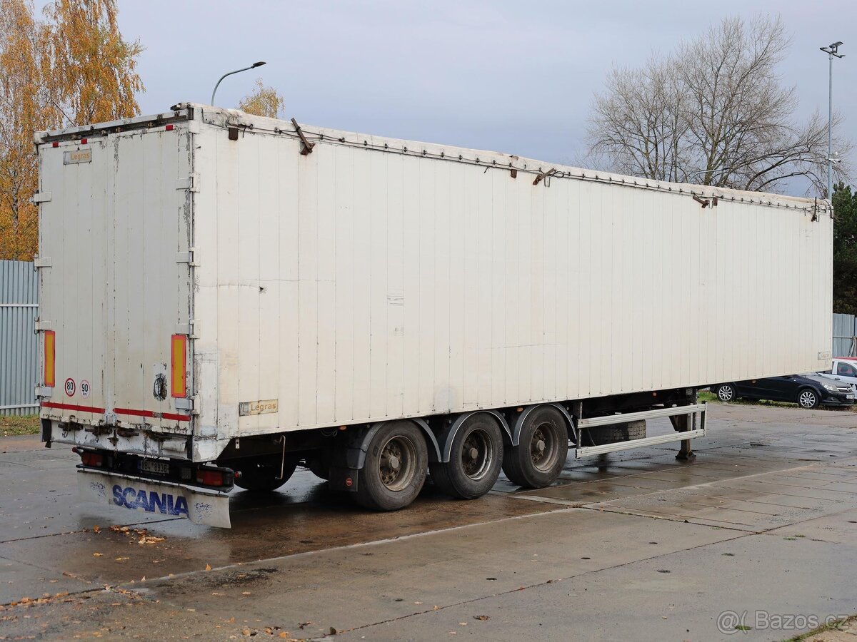 Legras FMA, 36 TUN, 92 CBM, NÁPRAVY BPW, ZVEDACÍ NÁPRAVA, KR - 4