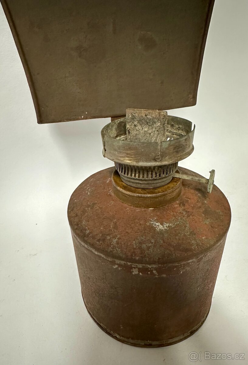 Stará lampa petrolejka NEBĚŽNÁ krásná dekorace - 4