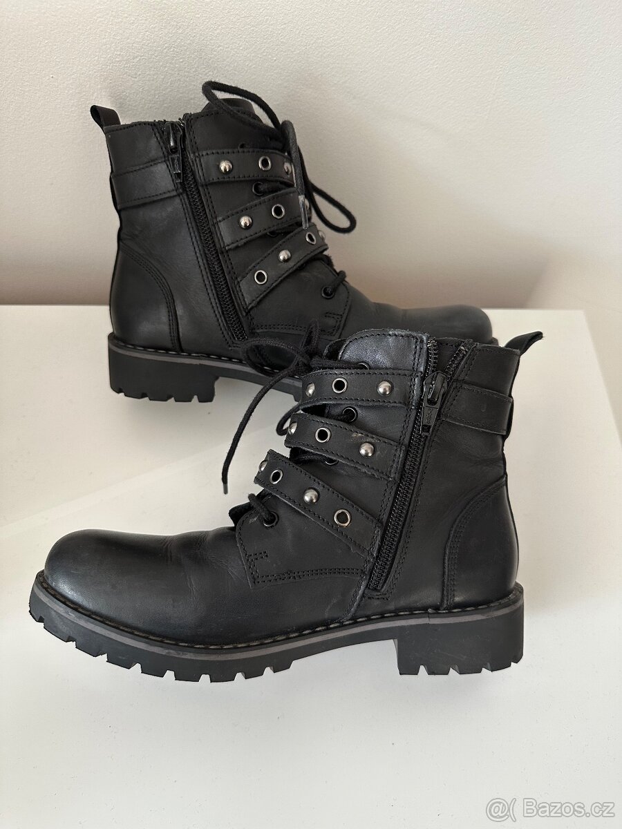 Kožené boty Lasocki 33 - 4