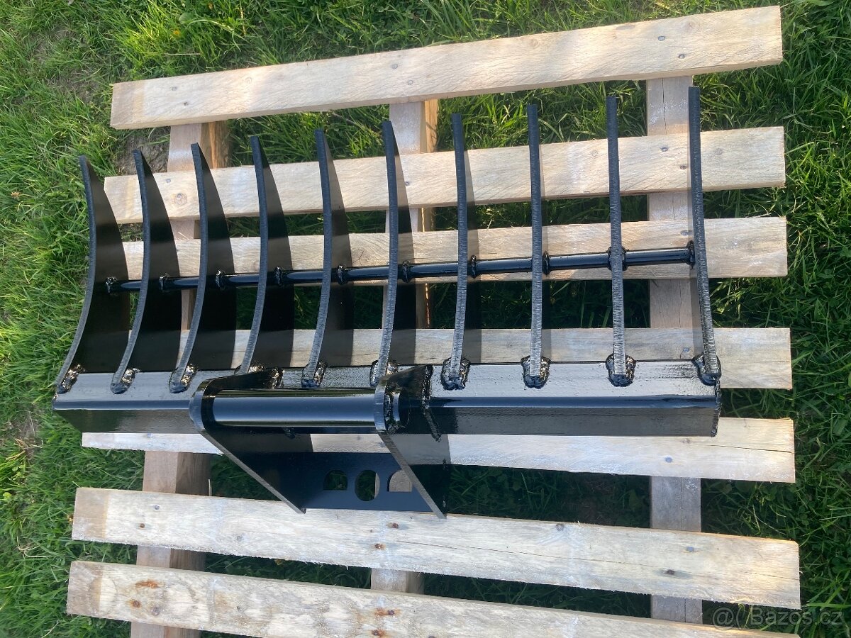 Hrábě na bagr Lenhoff MS01 - 4