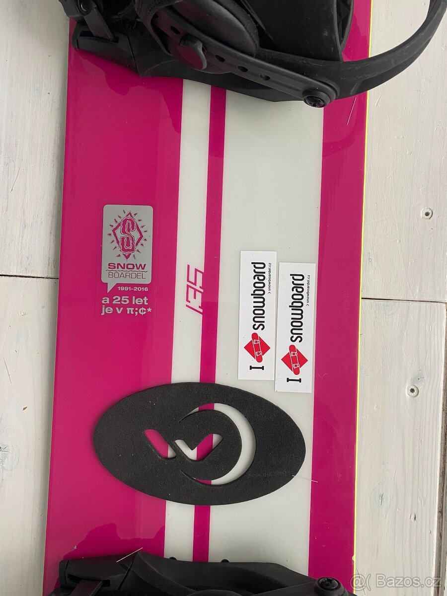 Snowboard 135 na snowboardcross - 4