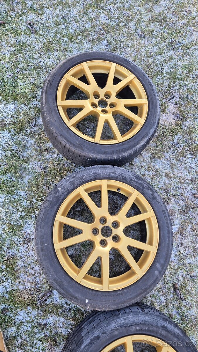 Prodam krásné Alu kola Spider r17 Octavia RS - 4