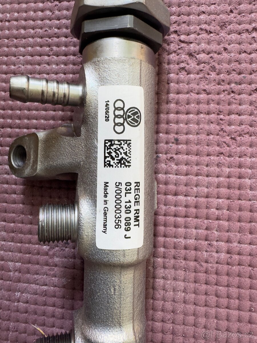 Vstřikovací lišta 03L130089J 2.0 TDI nová - 4