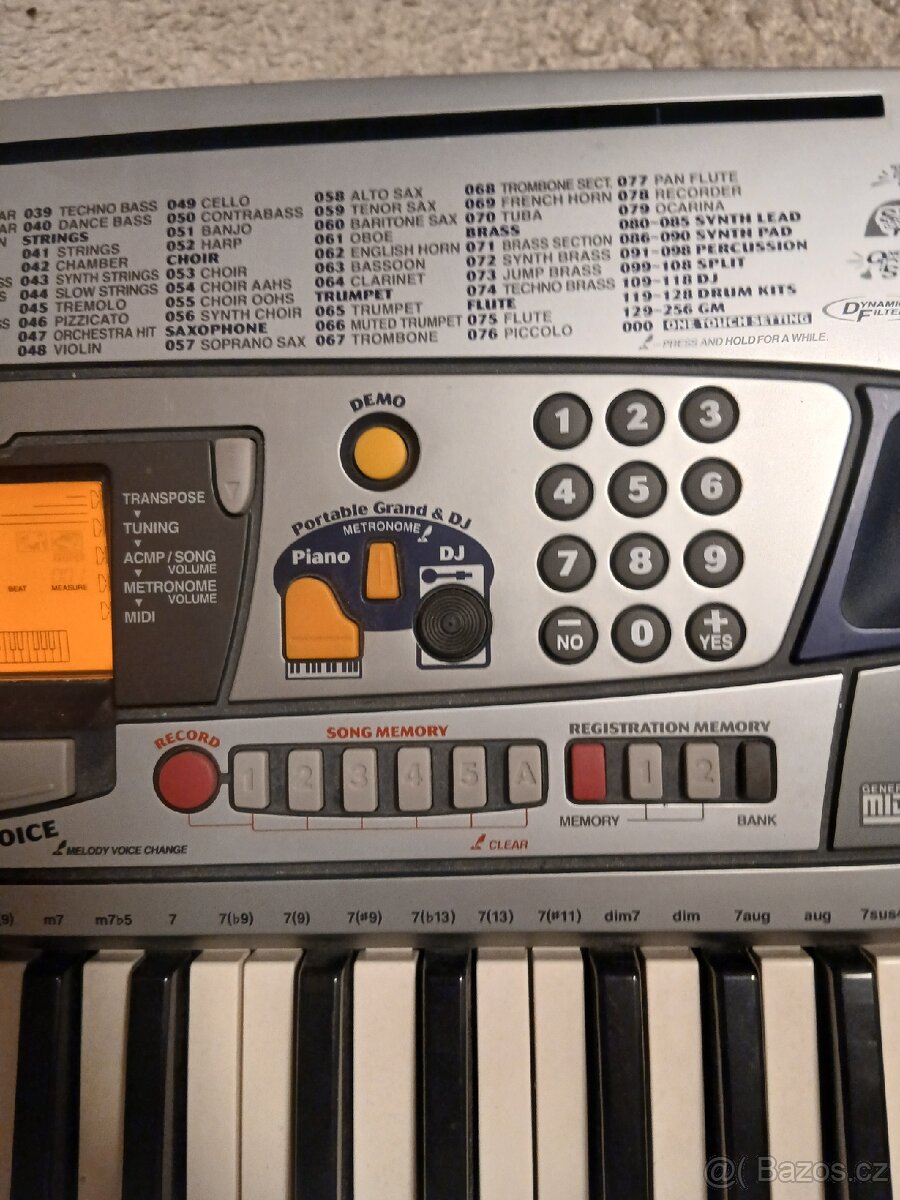 Yamaha PSR-280, použité - 4