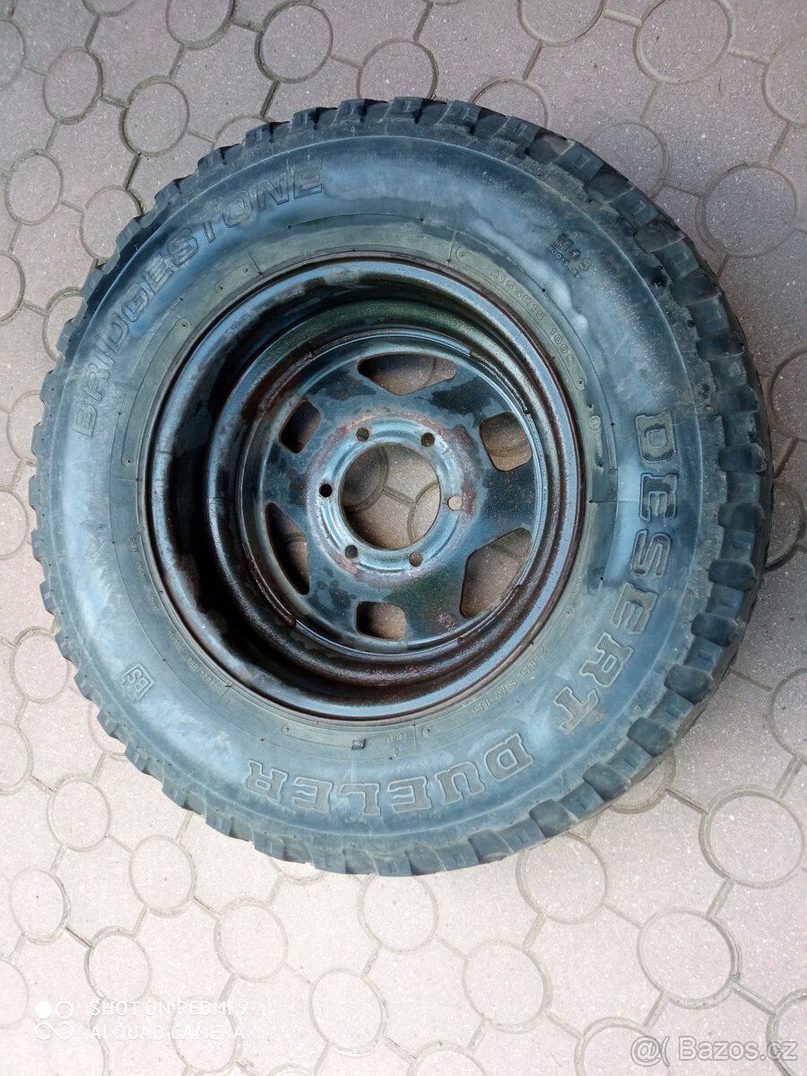 Prodám ocelový disk R15x6J 6x139.7 - 4