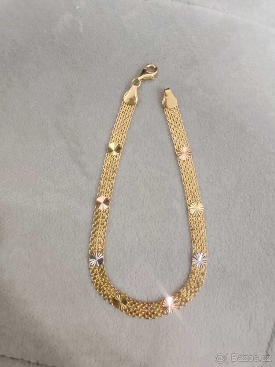 náramek zlatý - 4