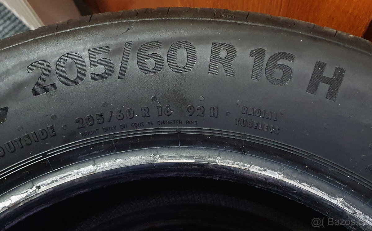 Letní pneu 205/60/16" 92H. 4ks. - 4