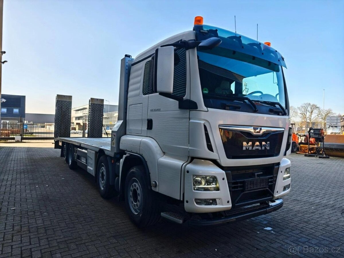 MAN TGS 35.460 8x2 / přepravník strojů / naviják - 4