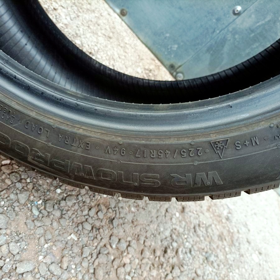 17" PNEU – 225/45/R17 – ZIMNÍ - NOKIAN - 4