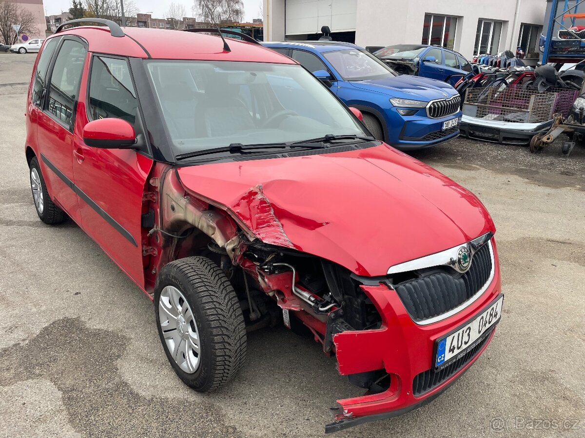 Škoda Roomster 1,2htp 51kw pouze 70tis najeto - 4