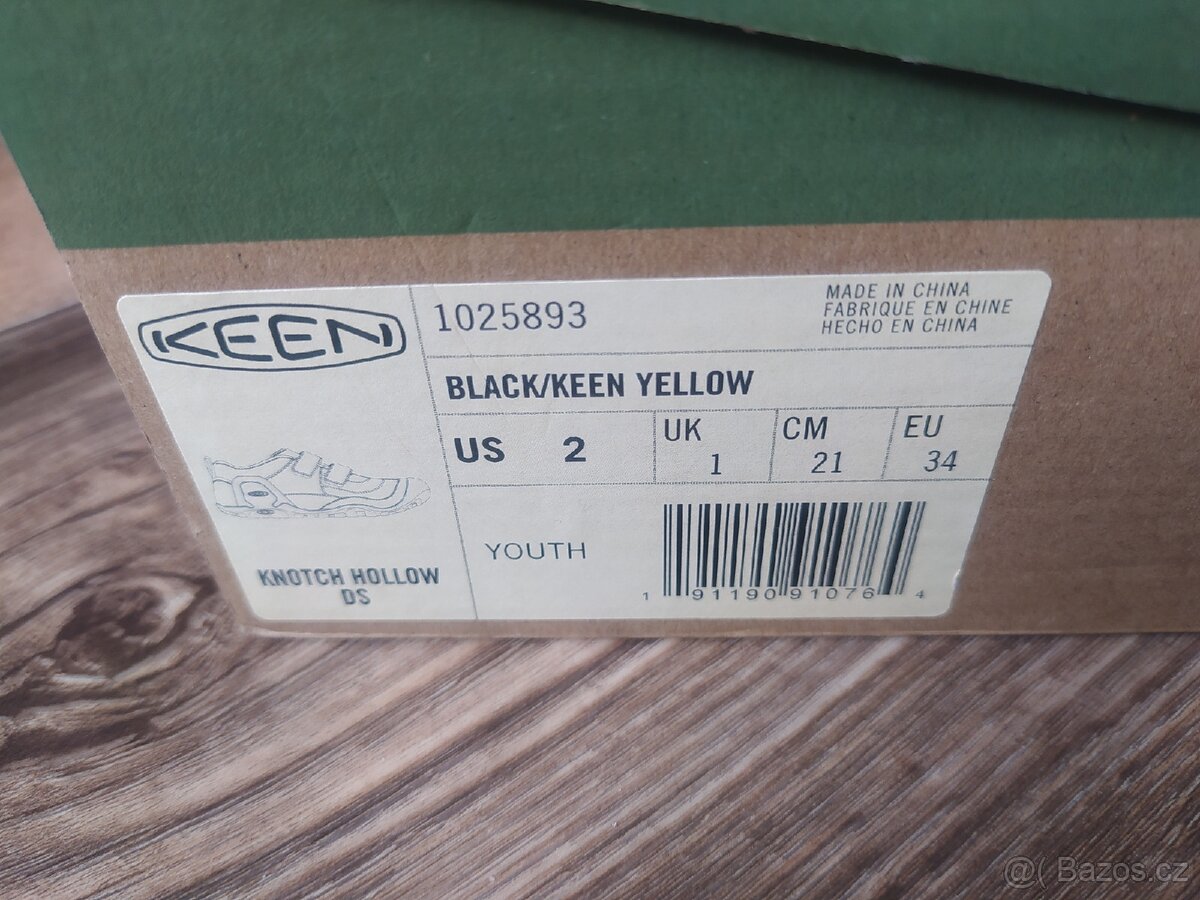 Dětské boty KEEN Knotch Hollow DS, vel. 34, nové - 4