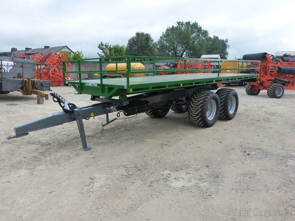 Přepravník balíků, vůz na balíky - jednoosý - nosnost 10 tun - 4