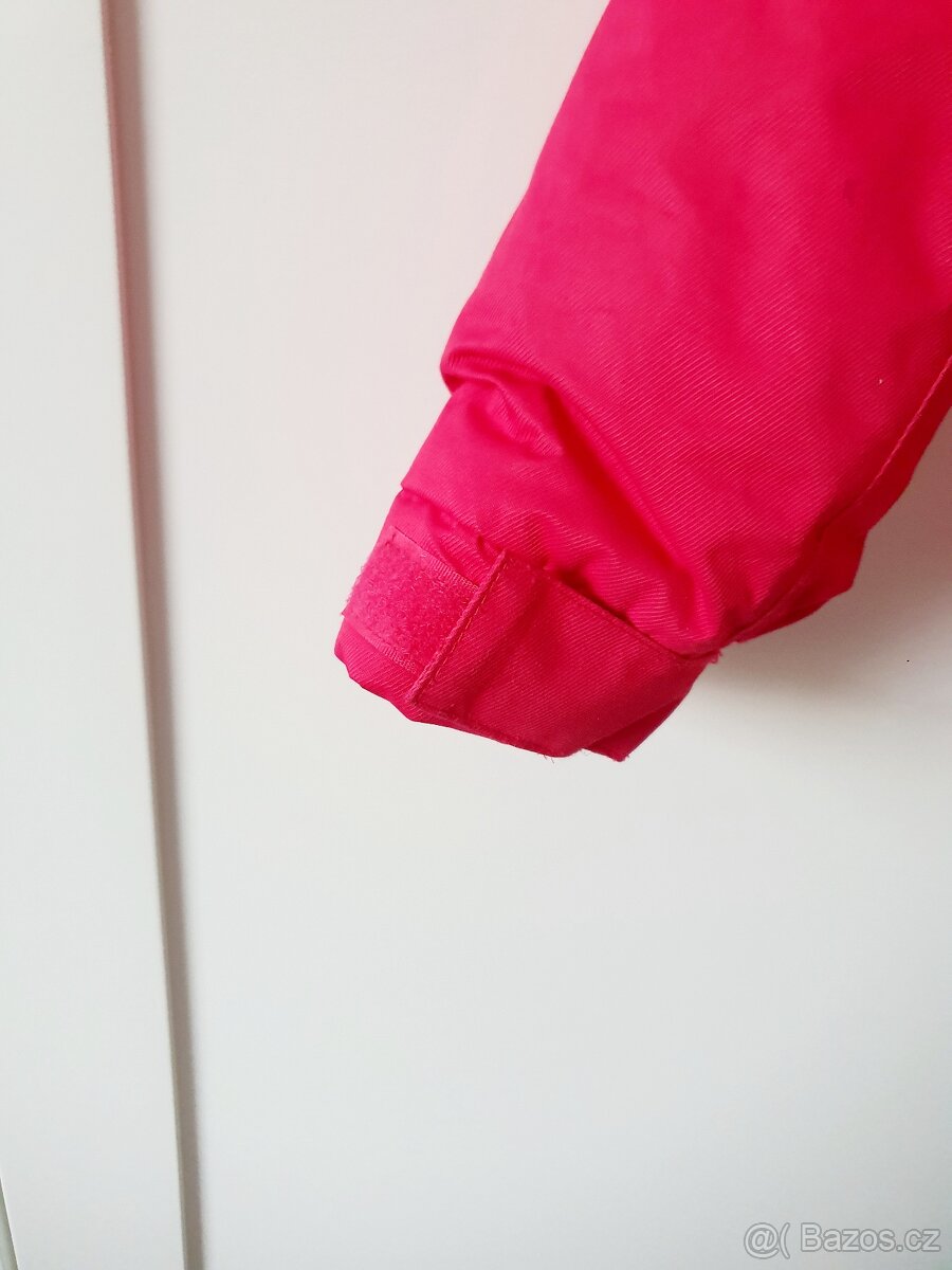 Dívčí lyžařská růžová bunda. - 4