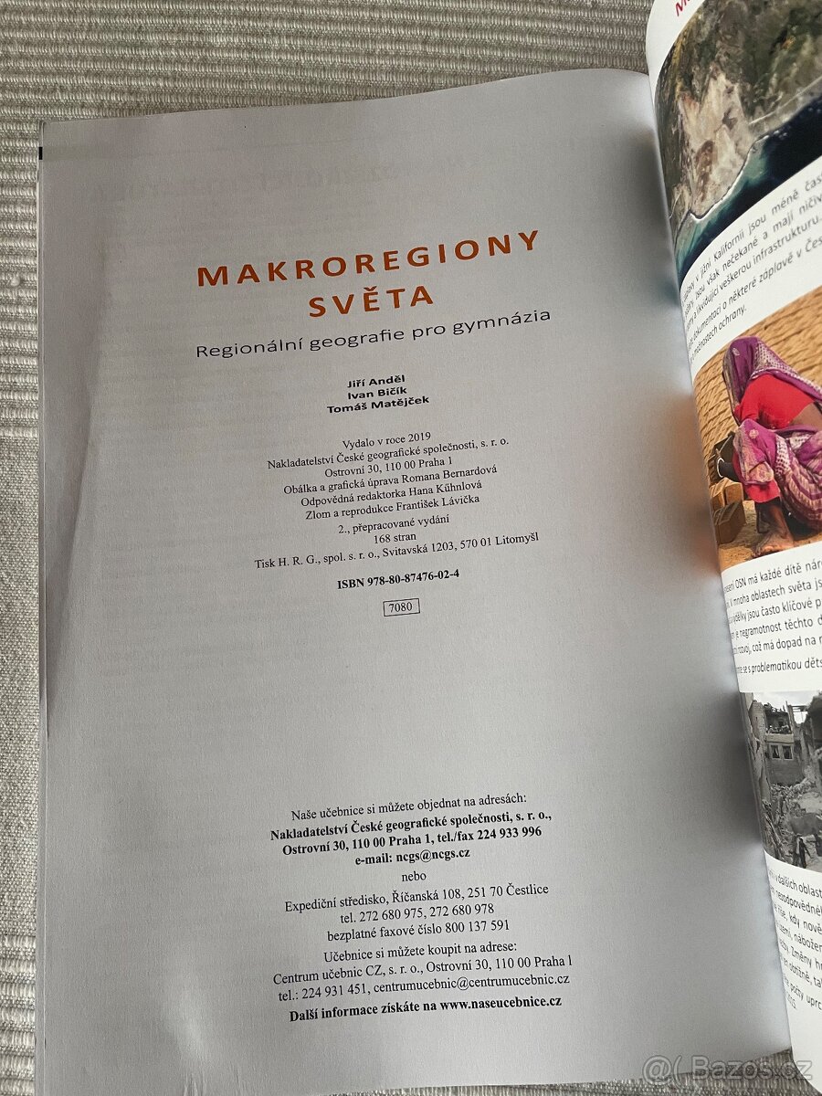Makroregiony světa- regionální geografie pro gymnázia - 4