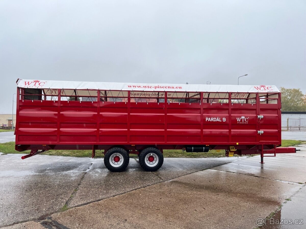 Traktorový přepravník zvířat Pardál 9 - ihned k odběru - 4