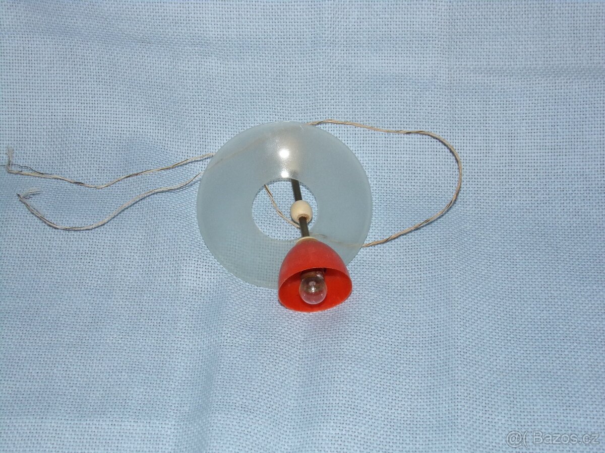 retro hračka, LUSTR do dětského domečku - 4