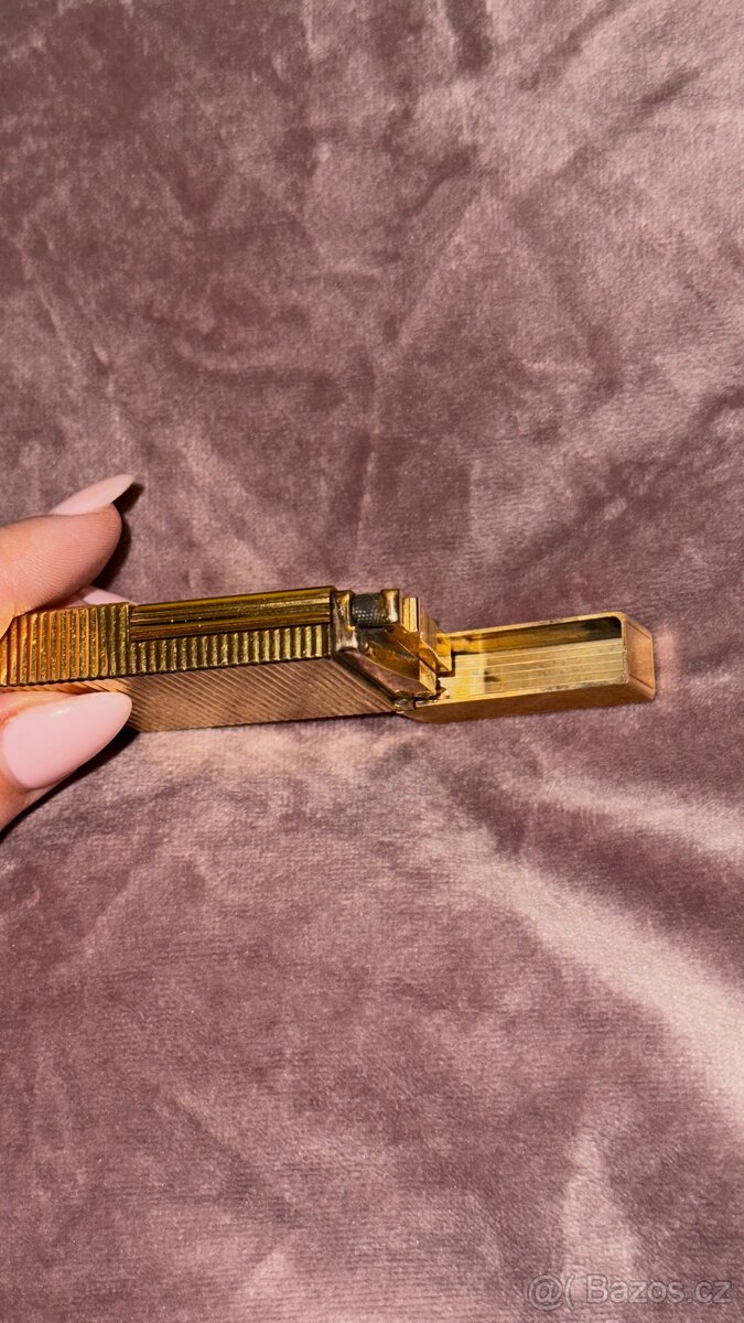 St. Dupont zlatý zapalovač - 4