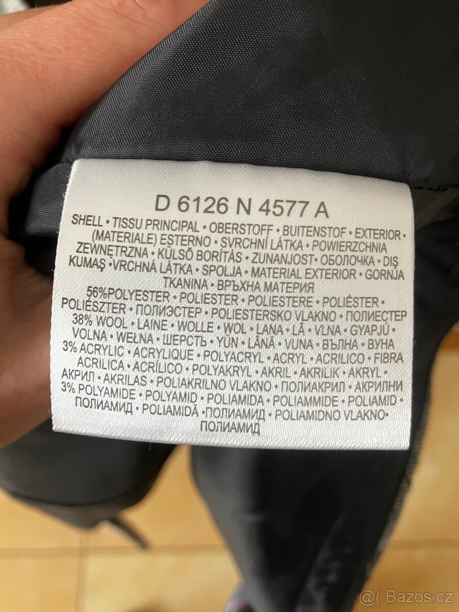 Zimní vlněný kabát vel. M, super stav - 4