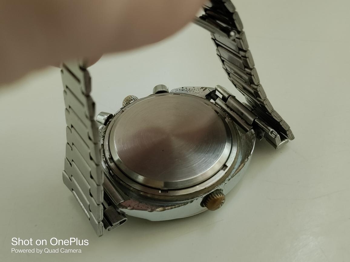 Letecké hodinky Poljot chronograf kalibr 3133 tzv.Remkovky - 4