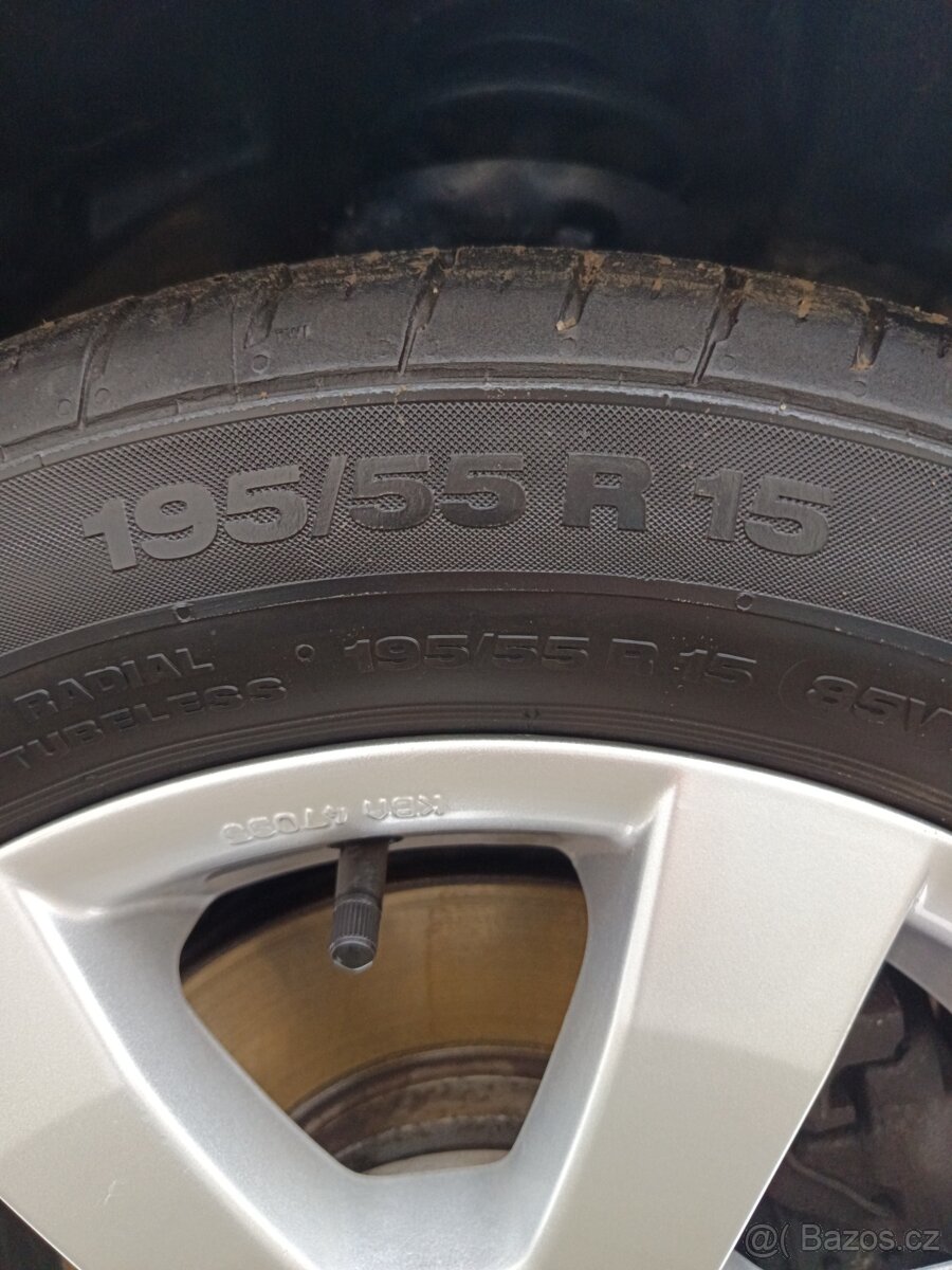 ALU kola 5x110 195/55 r15 Opel - 4