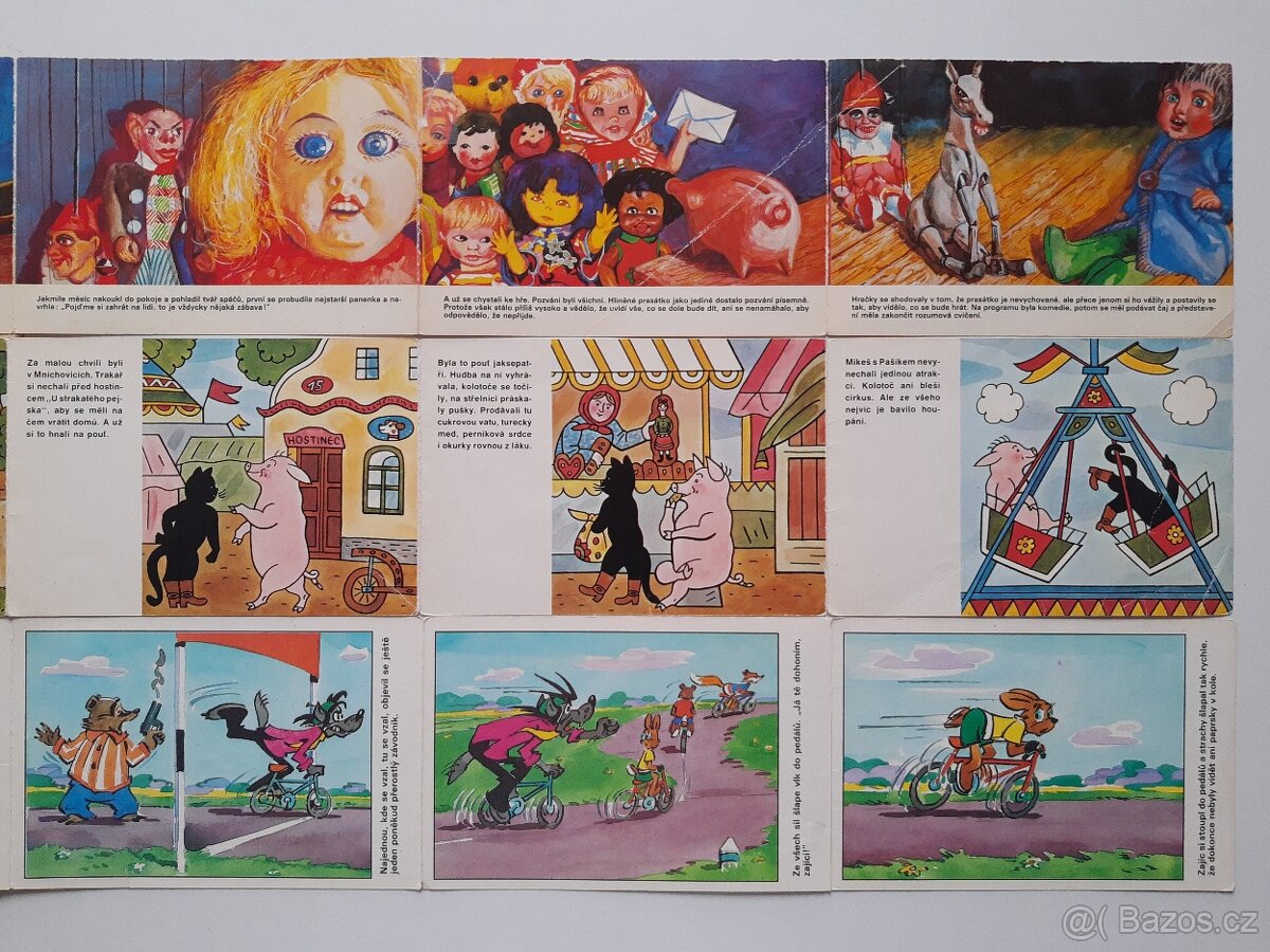 Hvězdička (set 23) - leporela (6x) - 4