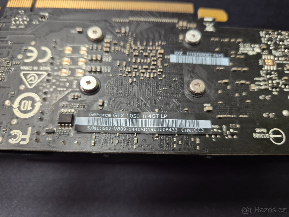 Nvidia GTX 1050 Ti 4GB Low Profile - 4