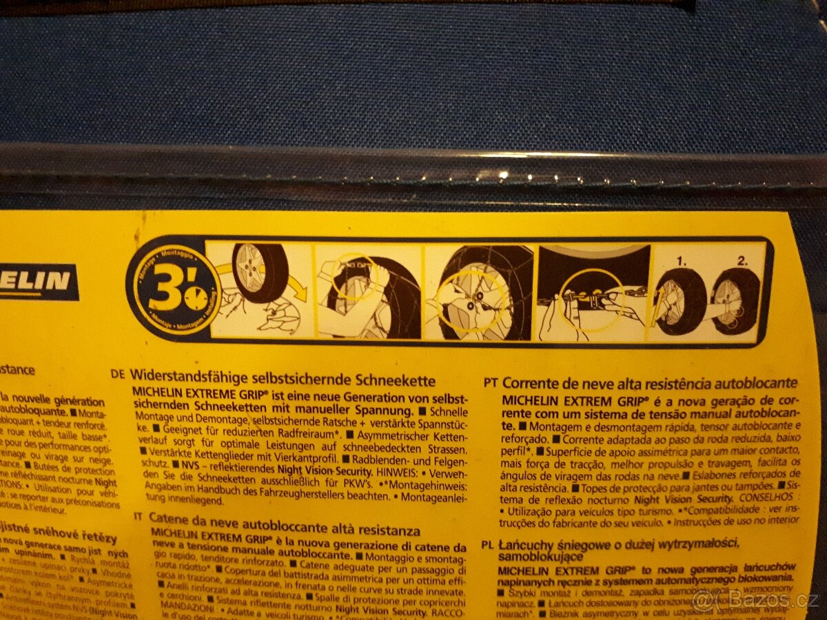 Sněhové řetězy Michelin Extreme Grip 62 - 4