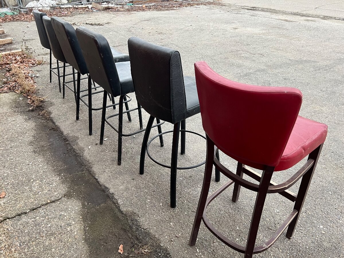 Barové židle + různé typy - 4