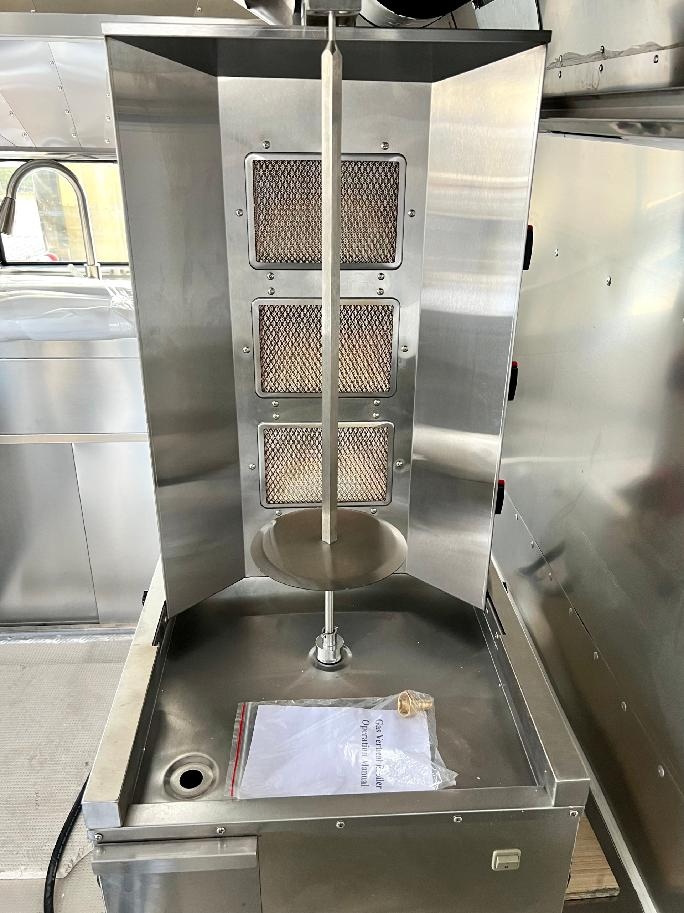 Gyros - Doner Kebab plynový PB - 3 hořáky - 4