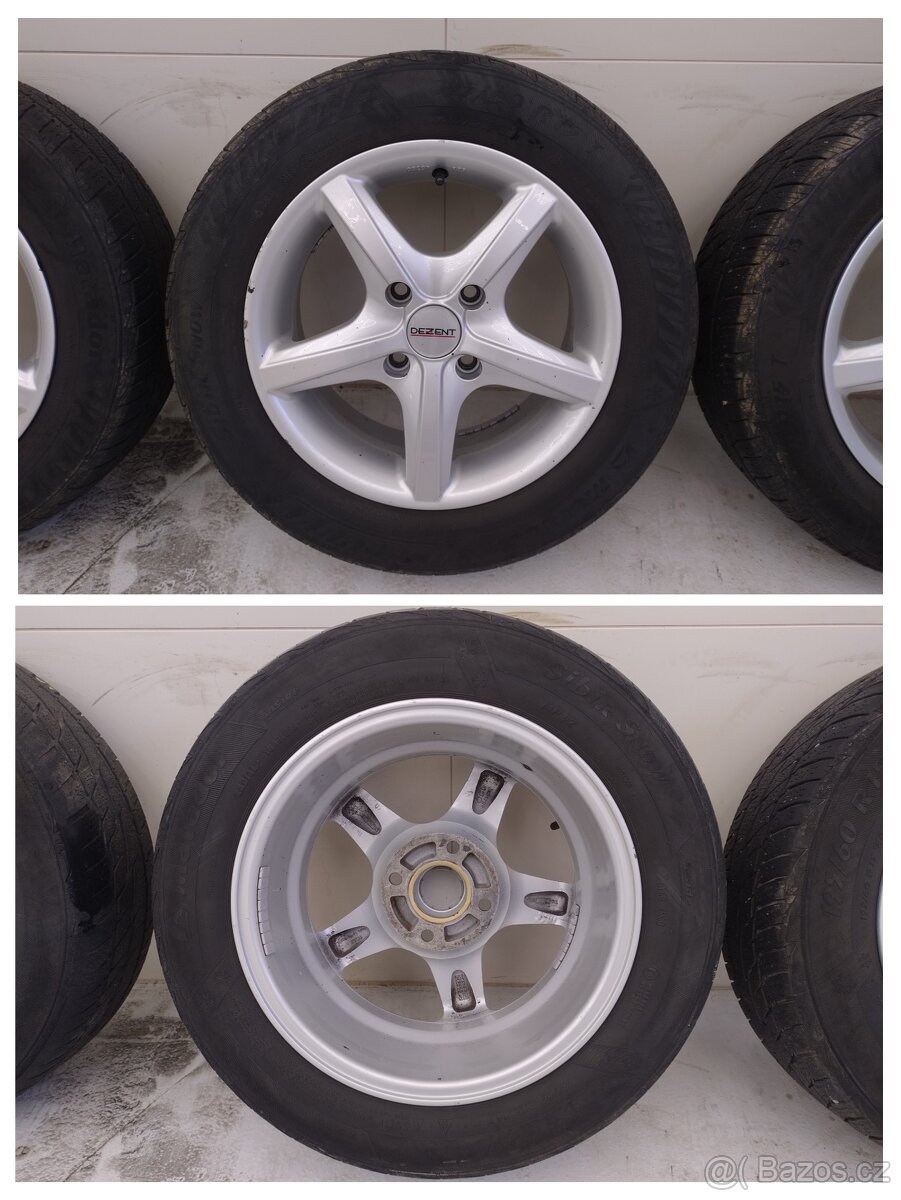 Sada 15" ALU kol Dezent (4x114,3) - 4