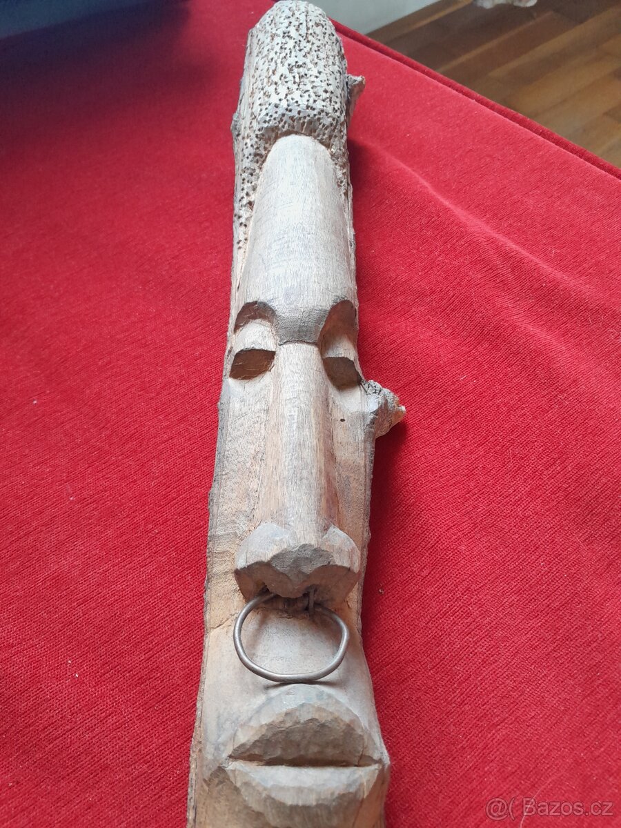 Dřevořezba obličej - 4