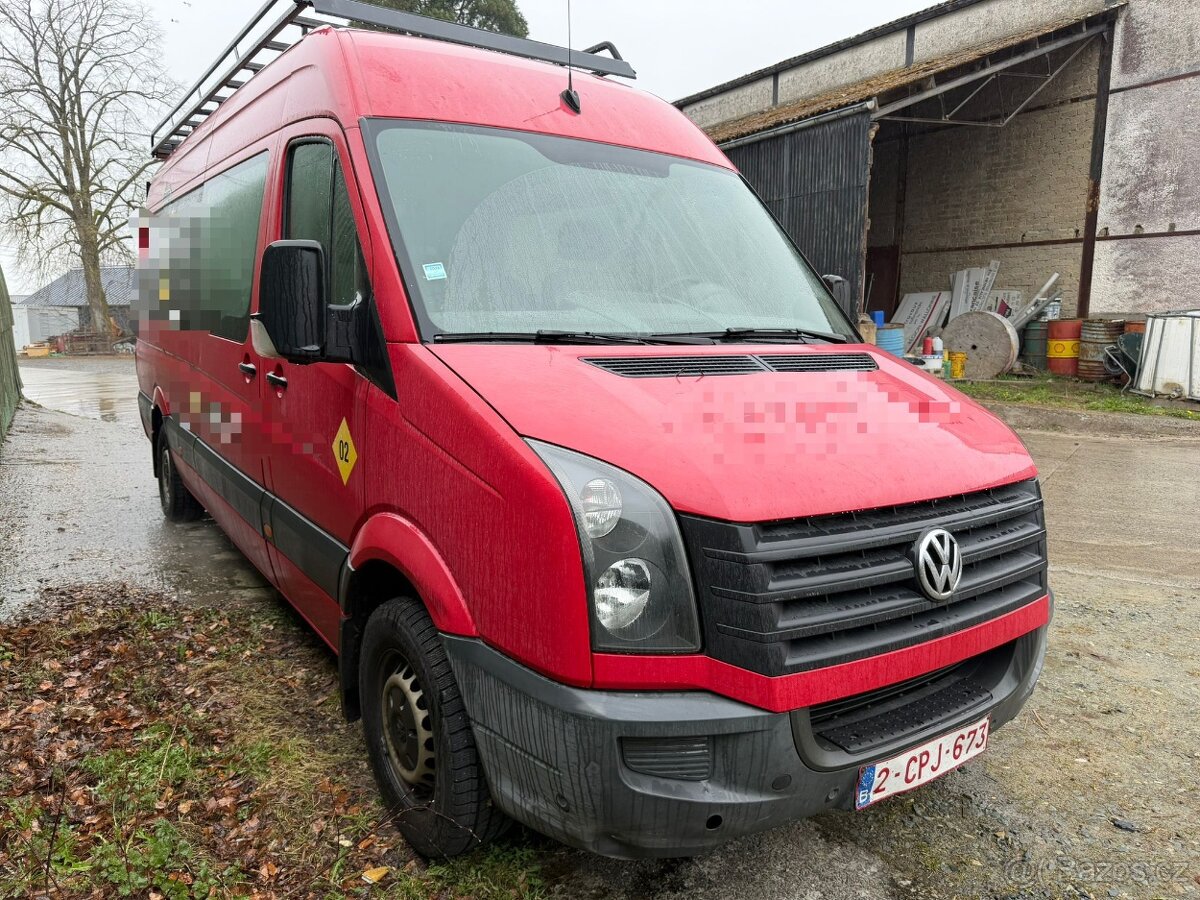 VW CRAFTER 2,0 tdi 7 místný - 260tkm - 4