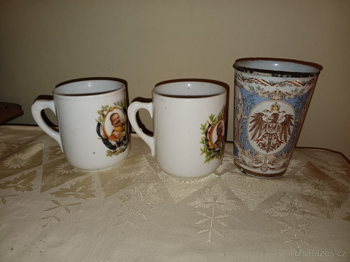 Šálky - Franc Josef, Rakousko Uhersko, 1.světová válka - 4